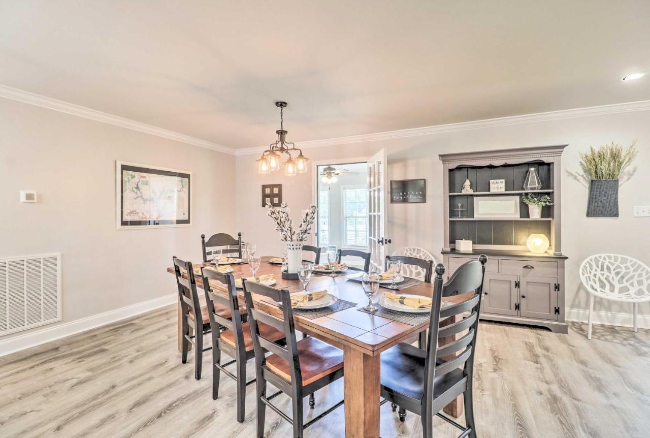 Waterfront Lake Sinclair Home With Boat Dock! Milledgeville Εξωτερικό φωτογραφία